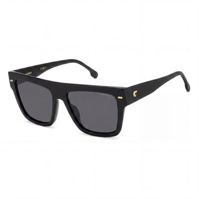 Carrera 3016/S Women's Black Grey Acetate Frame with Black Non-Polarized UV 400 Lenses 55-17-140