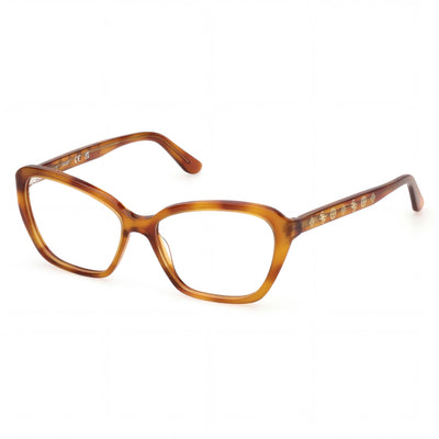 Gafas rectangulares Guess GU50115 Havana Rubio para mujer