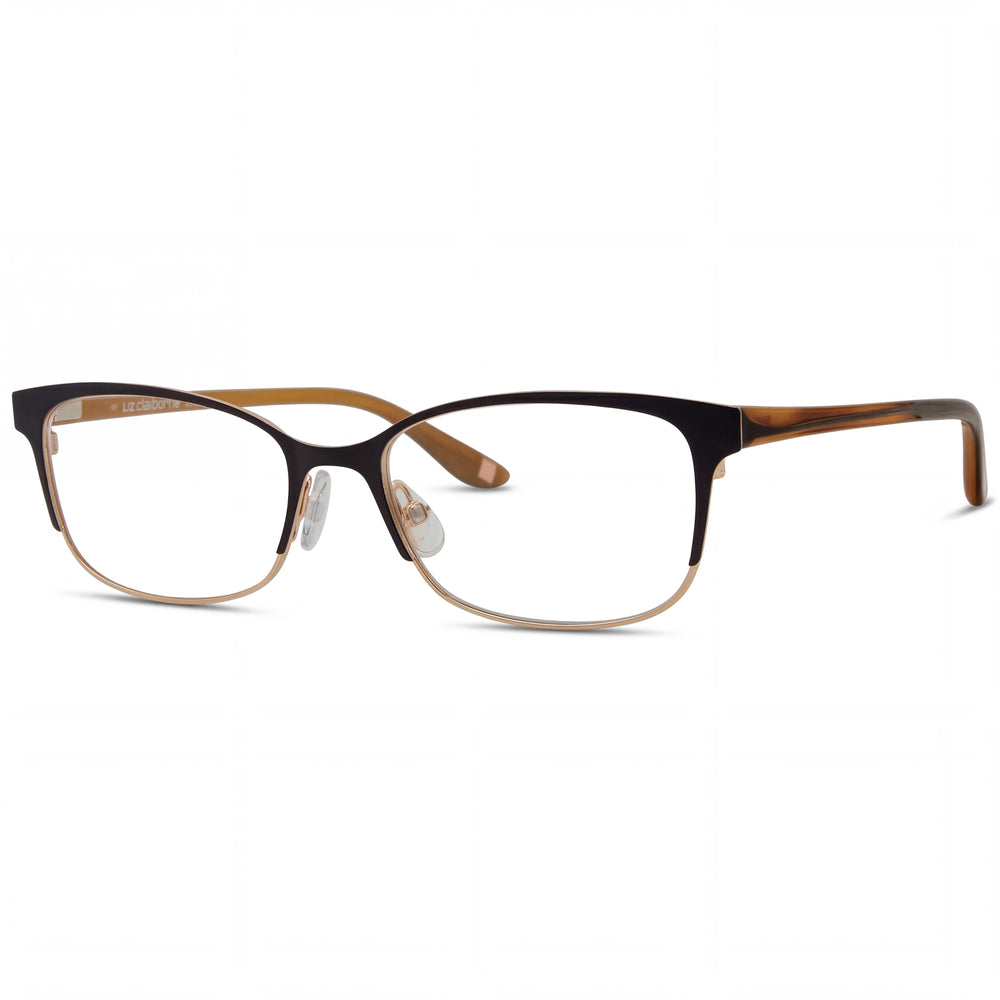 Liz Claiborne L 644 Men's Plastic Bwgd Grid Eyeglasses 50-16-140