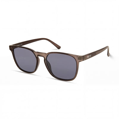 Kenneth Cole KC1414 Men's Grey Plastic Frame Sunglasses with Blue Non-Polarized Lenses, 54mm Lens Width