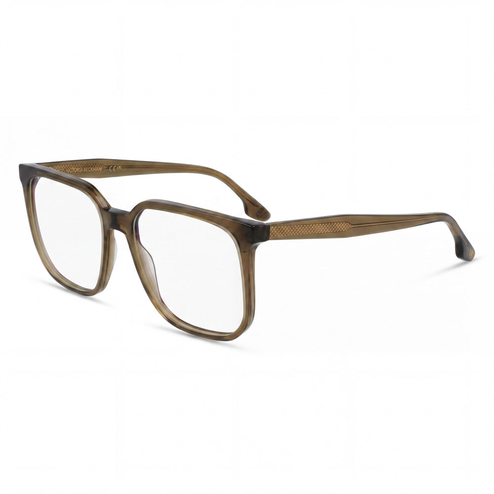 Victoria Beckham Vb2673 Women's Khaki Prescription Ready Optical Eyeglasses Frames for Corrective Lenses 54mm