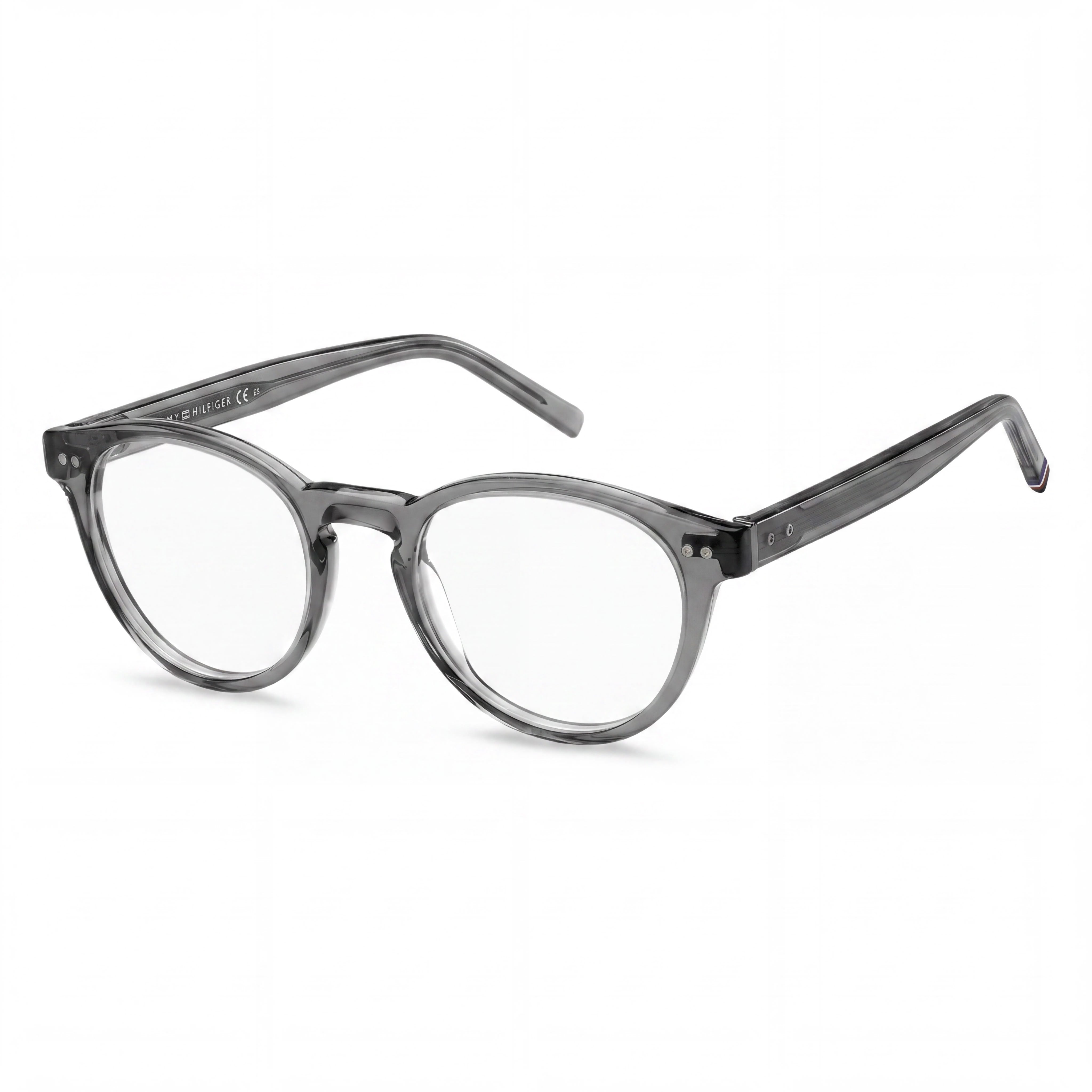 Gafas Tommy Hilfiger TH 1984 de Hombre Estilo Casual Montura de Acetato Gris Graduables 50-21-150, Photo 1