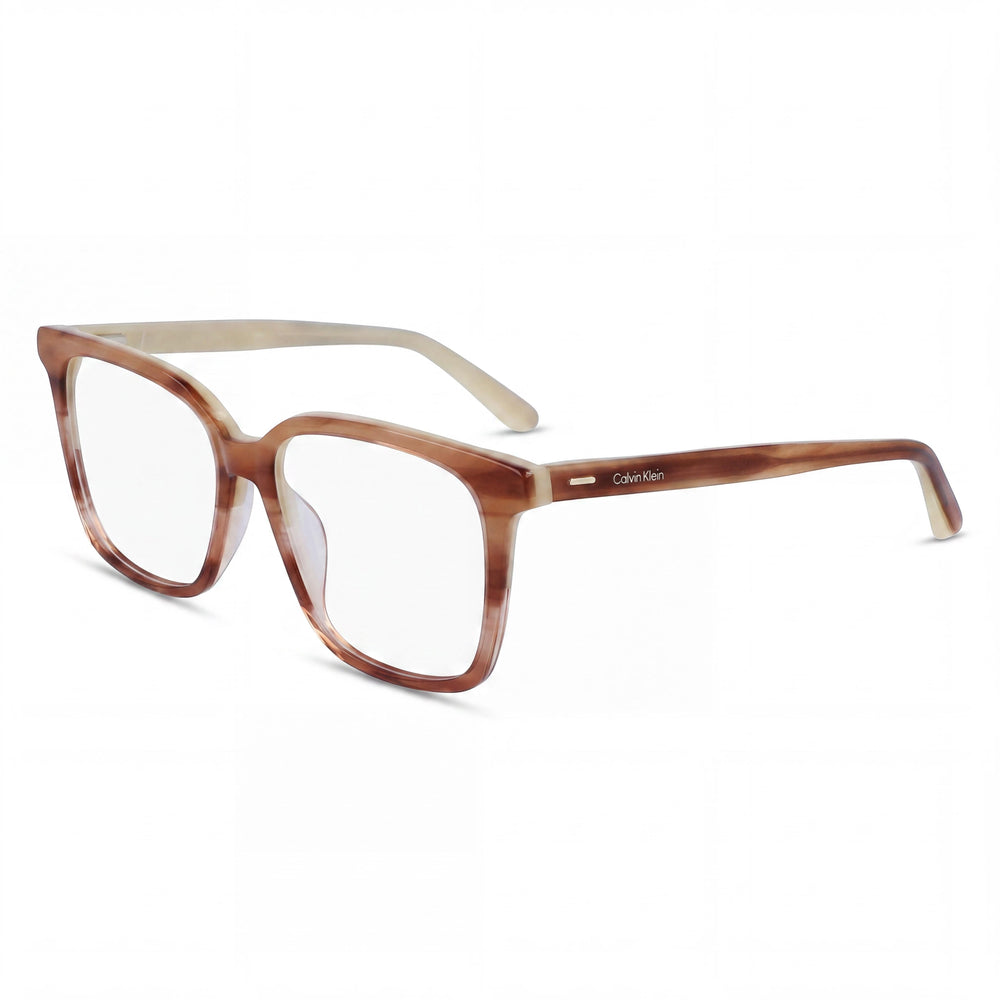 Gafas de sol unisex Calvin Klein CK22540 con montura metálica polarizada y lentes de policarbonato, color carey miel, 51 mm