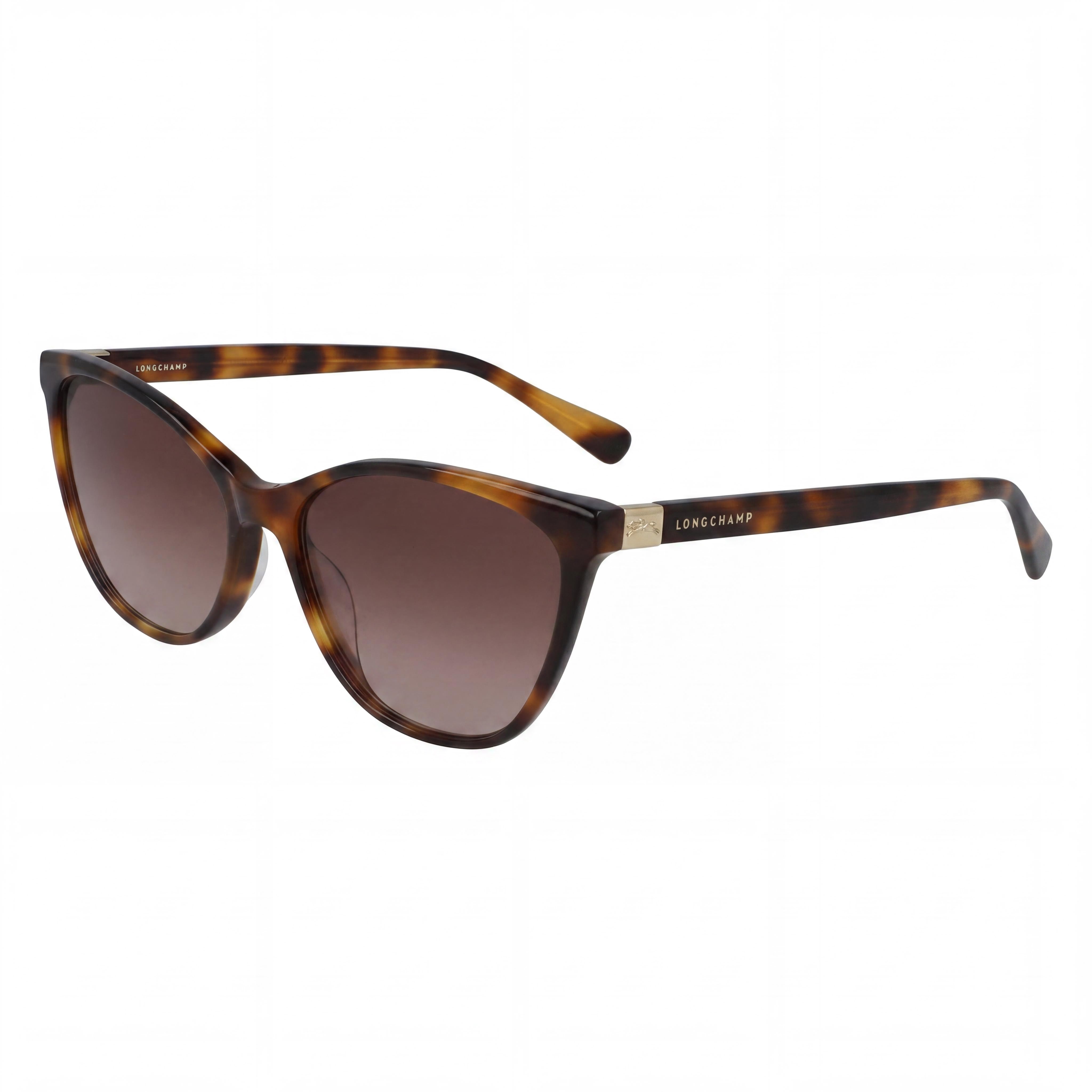 Longchamp LO659S Women's Alloy Steel Havana Non-Polarized UV Protection Sunglasses 57mm, Photo 1