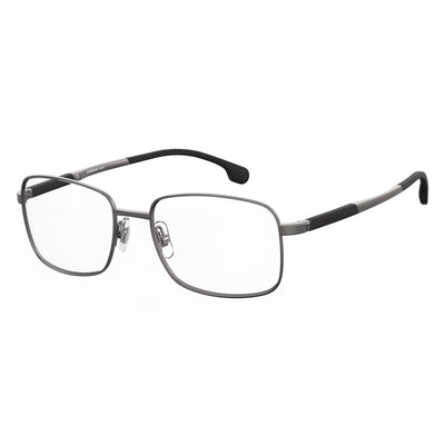 Carrera Carrera 8848 Unisex Rectángulo Acero Aleación Oscuro Ruteno Policarbonato Gafas Graduadas 55-18-140