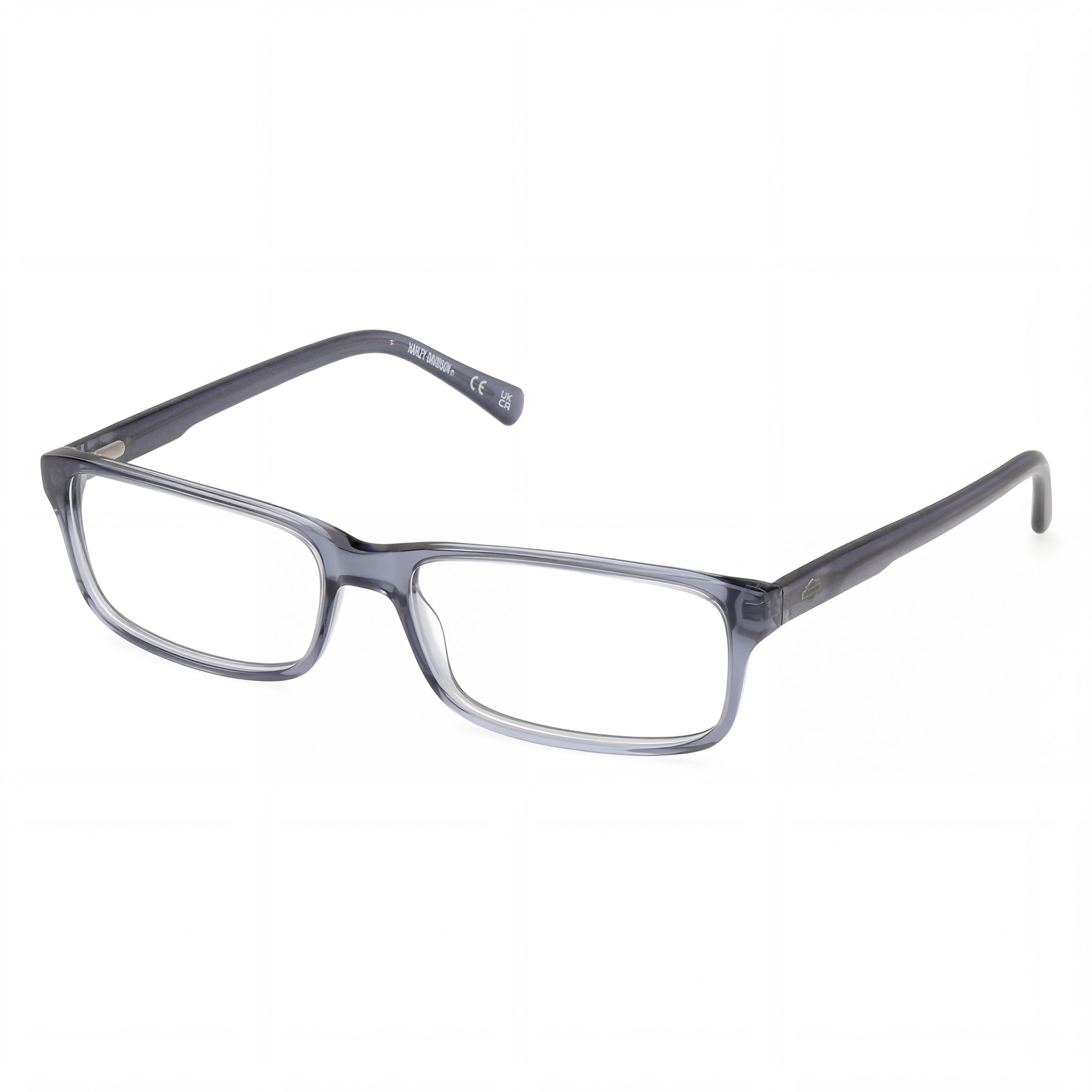 Harley-Davidson Rugged Modern Style Eyewear, Designed for Unisex Wearers, with a Shiny Blue Frame Color, Photo 1