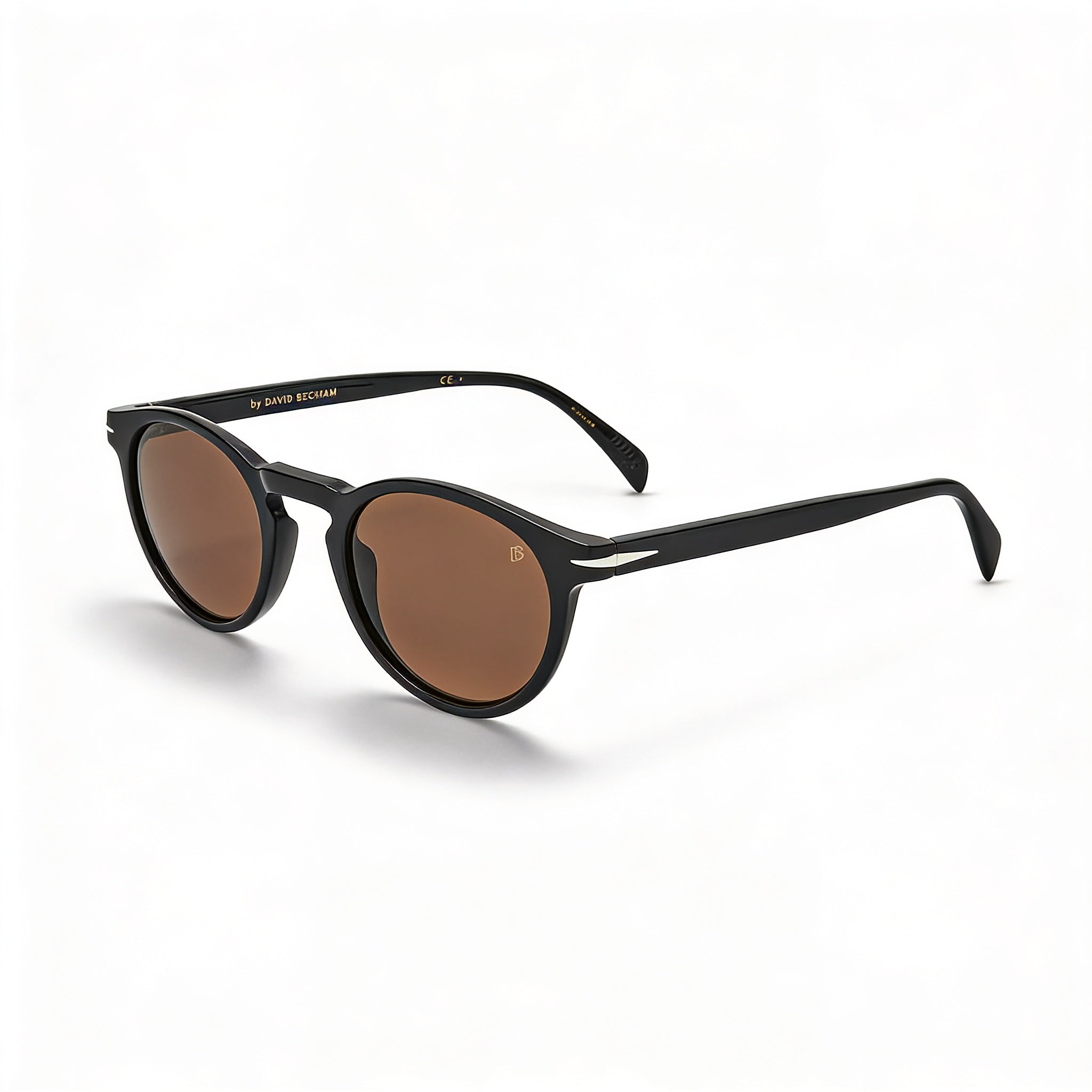 David Beckham DB 1036/S Unisex Black Plastic Frame 100% UV Protection Non-Polarized Sunglasses 49mm, Photo 1