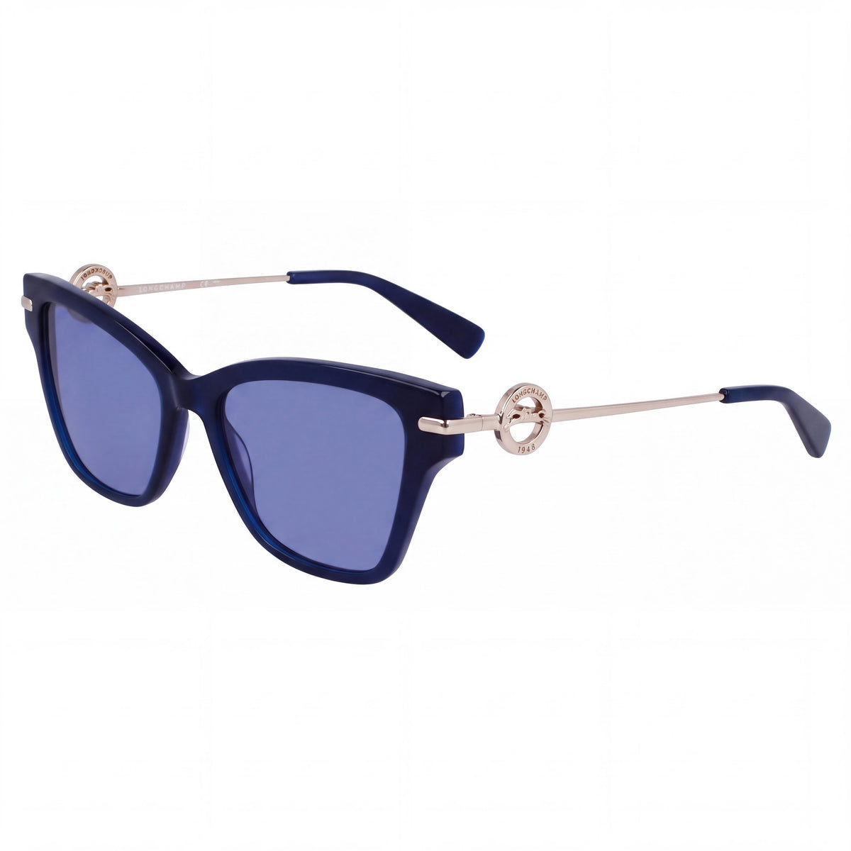 Longchamp LO737S Women's Blue Butterfly Plastic UV Protection Non-Polarized Sunglasses 52, Photo 1