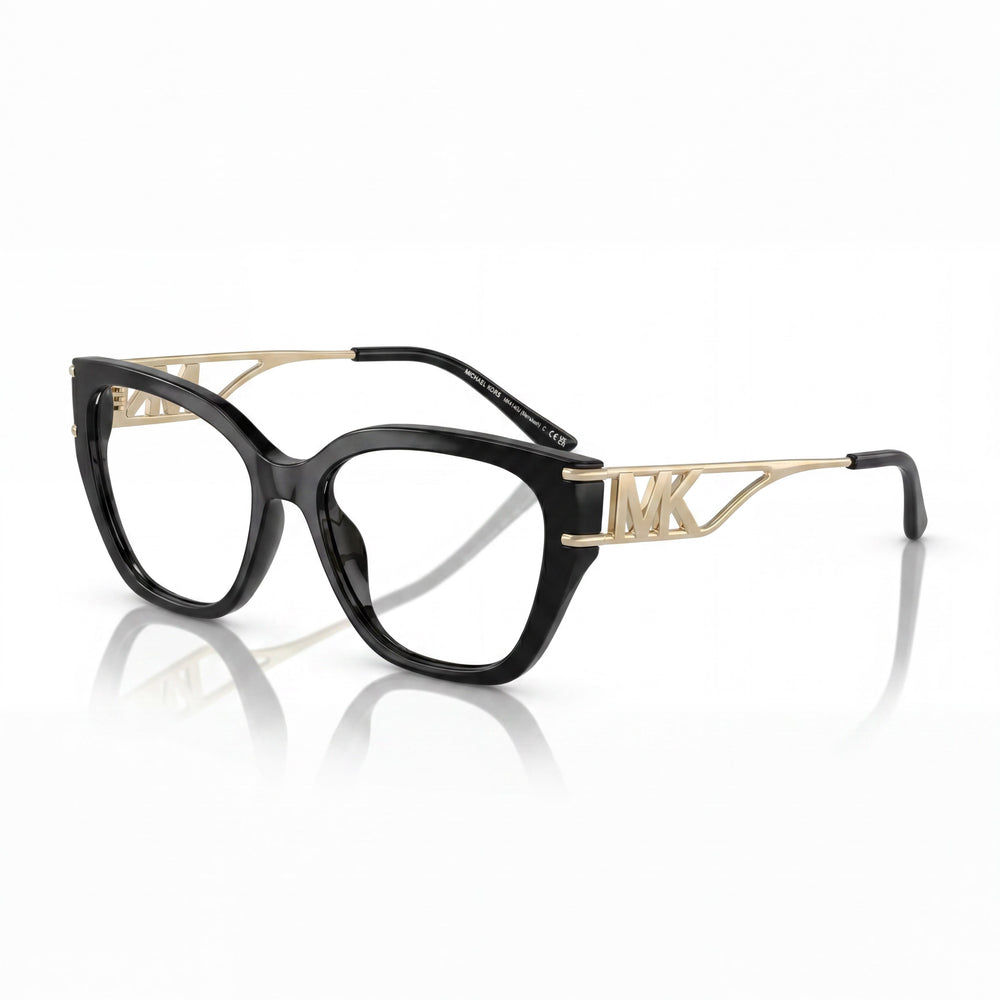 Michael Kors Mk4140u Bierzo Universal Fit Women's Black Plastic Prescription Eyeglass Frames 54mm