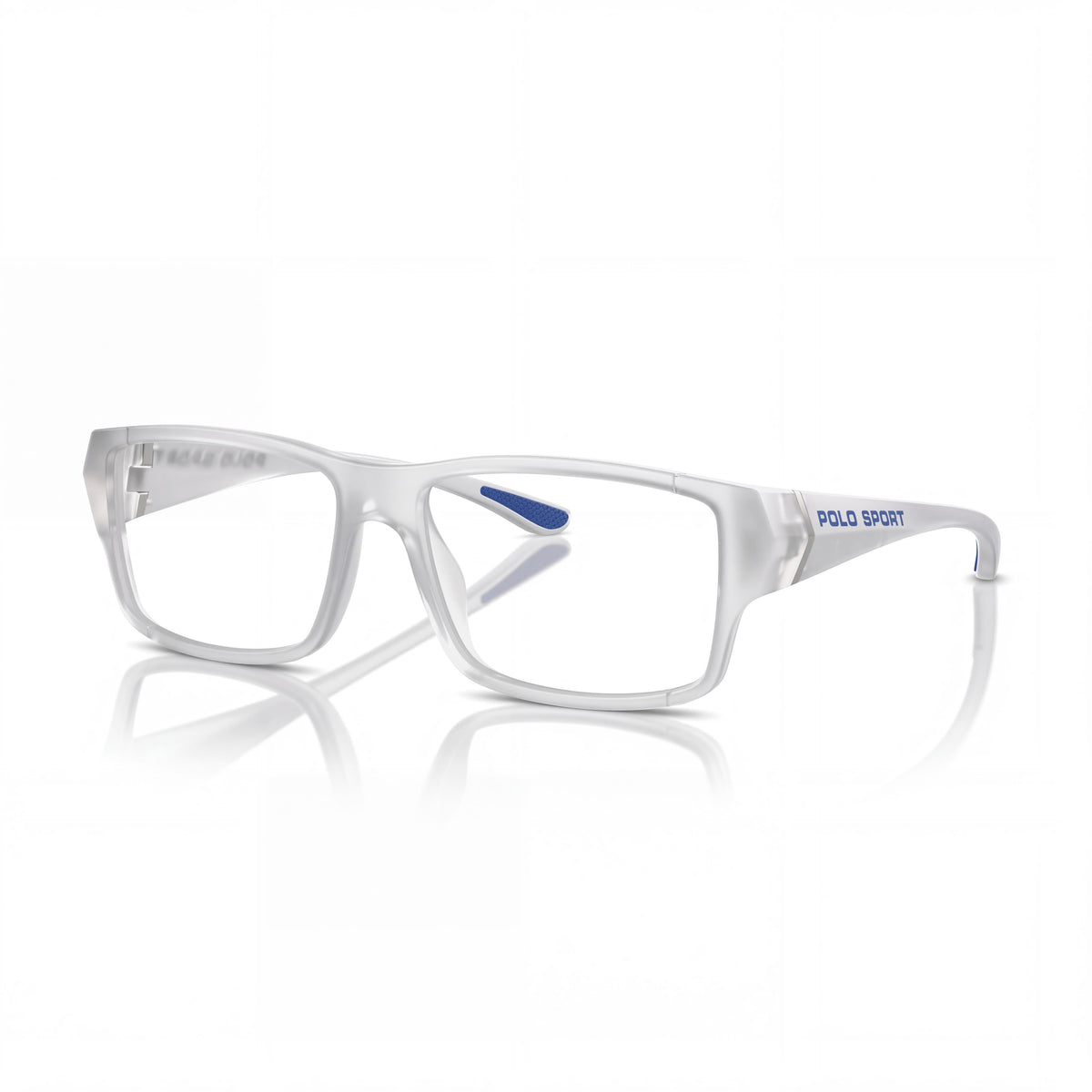 POLO RALPH LAUREN Ph2275u Universal Fit Women's Prescription Ready Plastic Frame Eyeglasses Matte Crystal 57mm, Photo 1