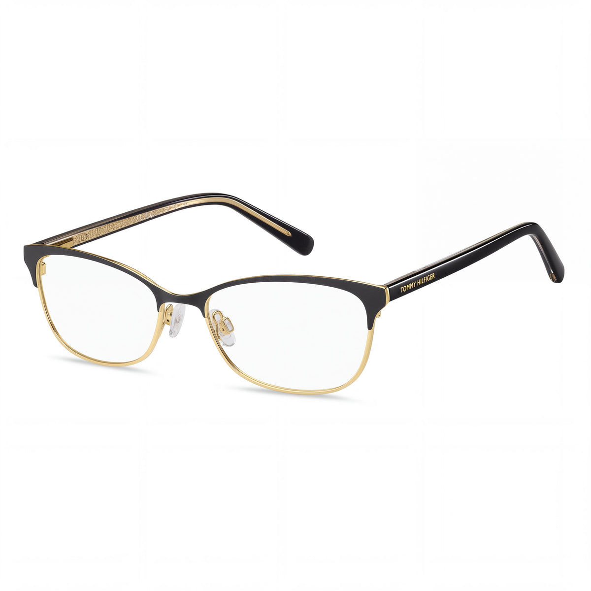 Tommy Hilfiger Th 1777 Women's Classic Alloy Steel Black Crystal Sunglasses 52mm, Photo 1