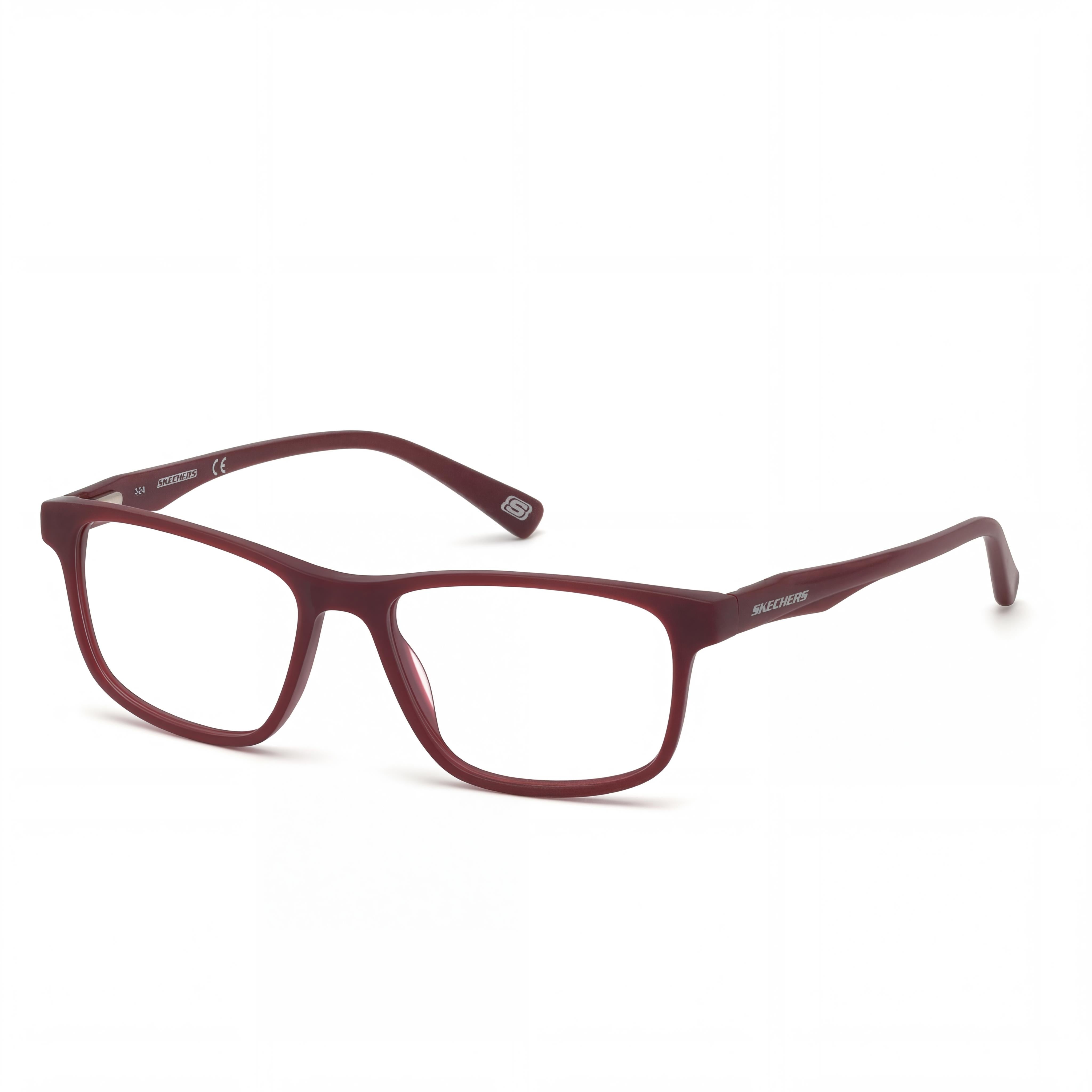 Skechers Gafas Deportivas Modernas con Montura Roja de Plástico y Lentes de Policarbonato Unisex, Ancho de Lente 52 mm, Ancho de Puente 16 mm, Longitud de Patilla 140 mm, Photo 1