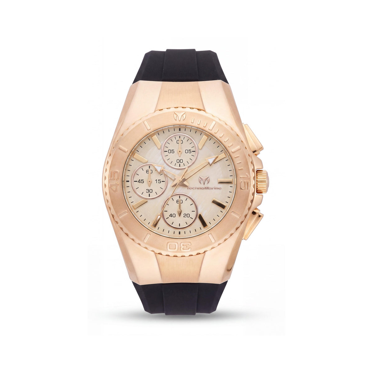TechnoMarine Cruise Original Men's Gold Stainless Steel Chronograph Watch with Interchangeable Straps, 38MM, Photo 1