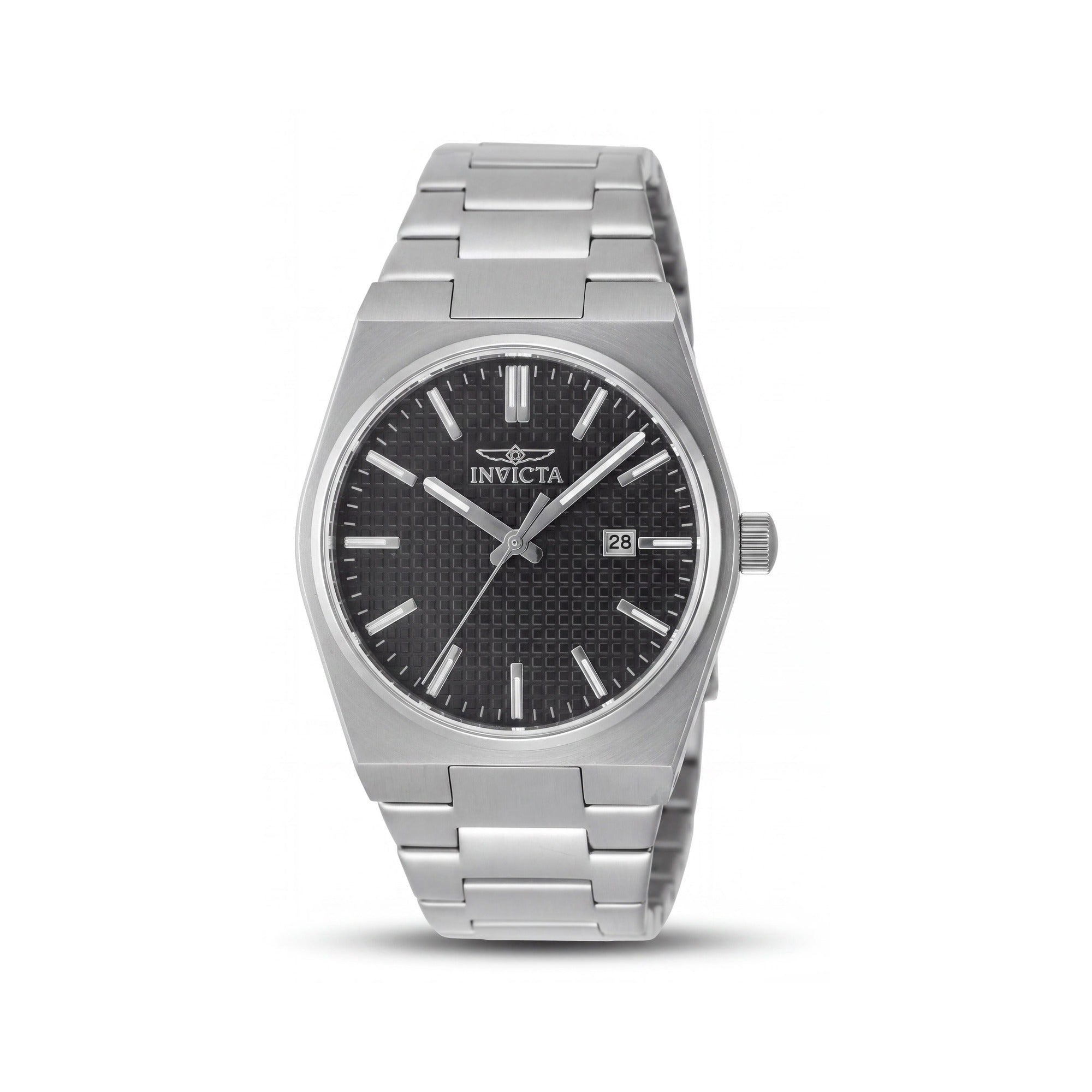 Invicta Speedway 48389 Reloj de pulsera unisex de cuarzo con esfera negra de acero inoxidable de 40 mm, Photo 1