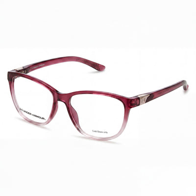 Gafas de sol Under Armour UA 5038 para hombre, montura de poliamida burdeos, lentes de policarbonato, no polarizadas, 54 mm