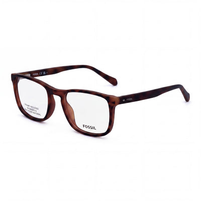 Gafas Fossil Modern Unisex ECO CELLULOSE con montura Habana mate (lente 51 mm, puente 19 mm, patilla 145 mm)