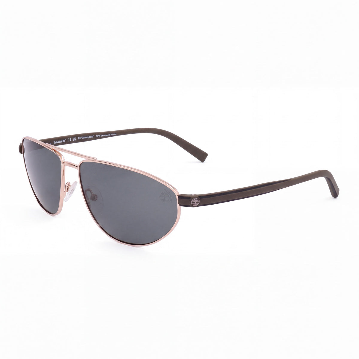 Timberland TB932432R62 Men's Gold Metal Frame Green Polarized UV Protection Sunglasses 62mm, Photo 1
