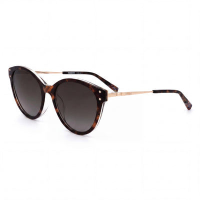 Missoni MIS 0026/S Men's Casual Brown Polycarbonate Frame Sunglasses, 100% UV Protection, Lens Width 53mm