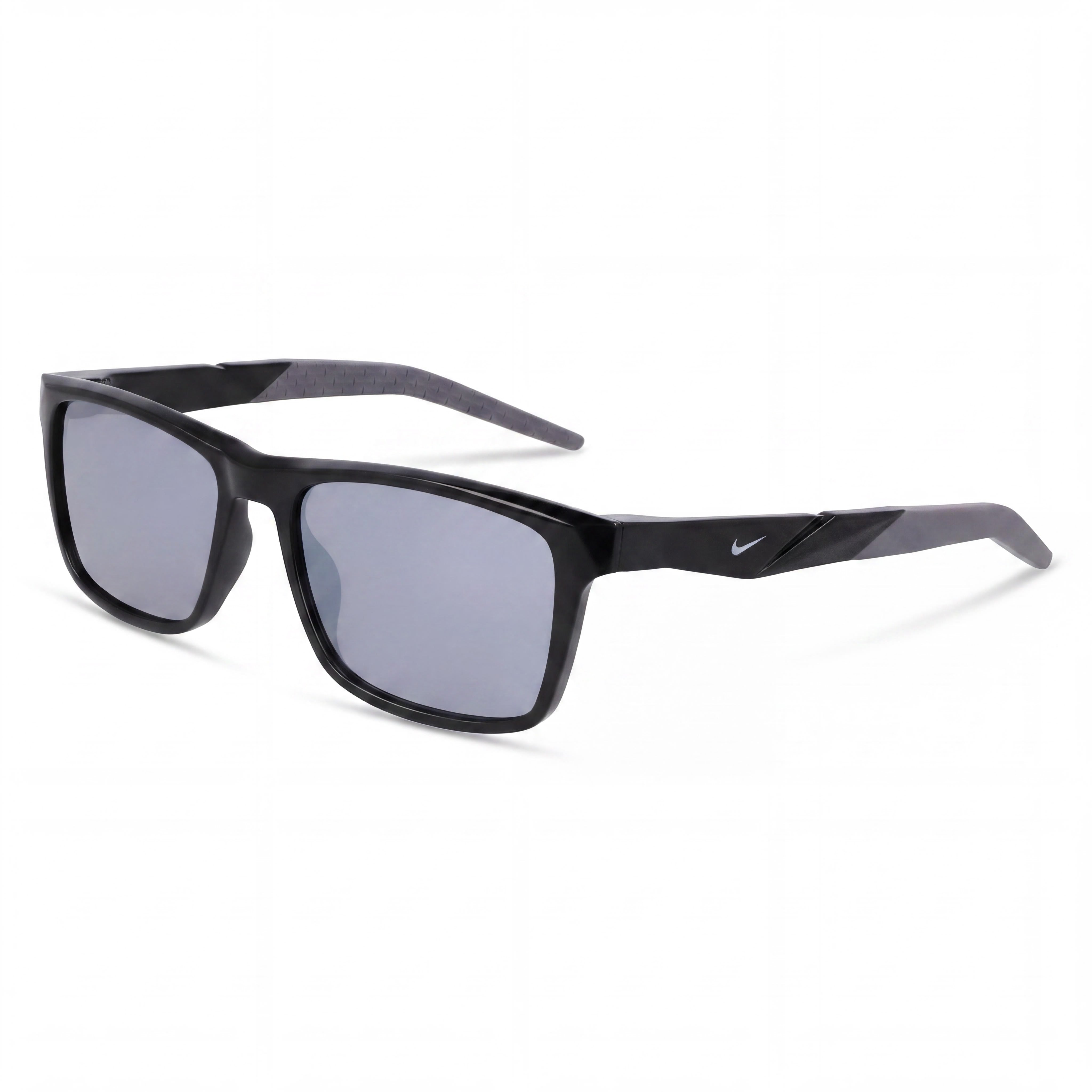 Gafas de sol deportivas unisex Nike Radeon 1 Fv2402 con montura multicolor y lentes flash negro mate plateado de 55 mm, Photo 1