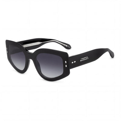 Gafas de sol Isabel Marant de acetato a la moda para mujer, montura gris de acetato, lentes de policarbonato, no polarizadas, 54 mm