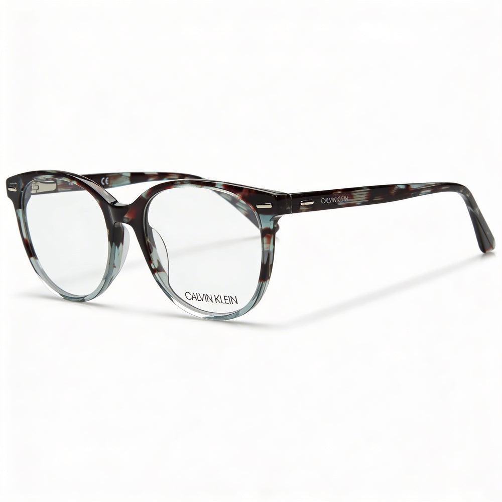 Calvin Klein CK21710 Unisex Aqua Tortoise Alloy Steel Frame Polycarbonate Lens UV Protection Sunglasses 51mm