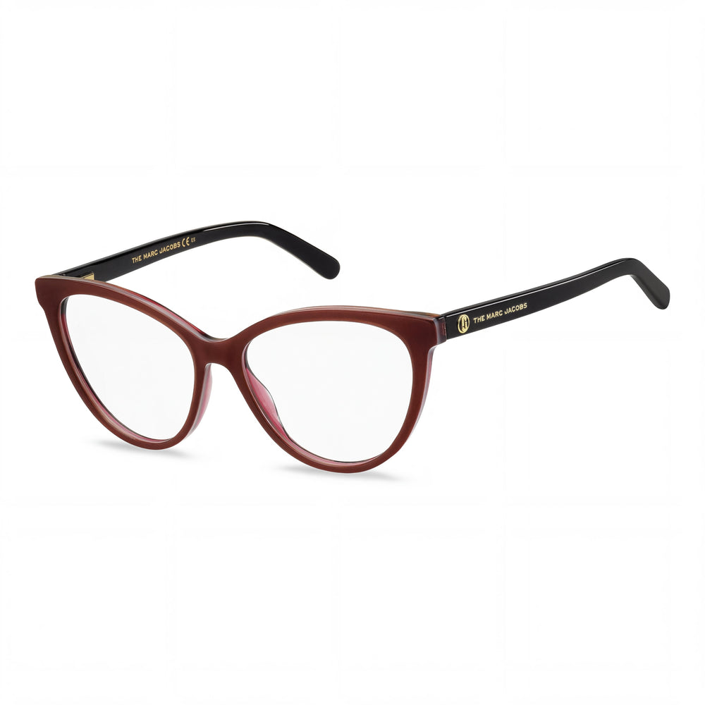 Gafas de sol Marc Jacobs Comtemporary Collection Marc 560 para mujer, montura ojo de gato de acetato burdeos gris, ancho de lente de 54 mm