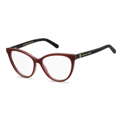 Marc Jacobs Comtemporary Collection Marc 560 Sunglasses for Women, Grey Burgundy Acetate Cat Eye Frame, 54mm Lens Width