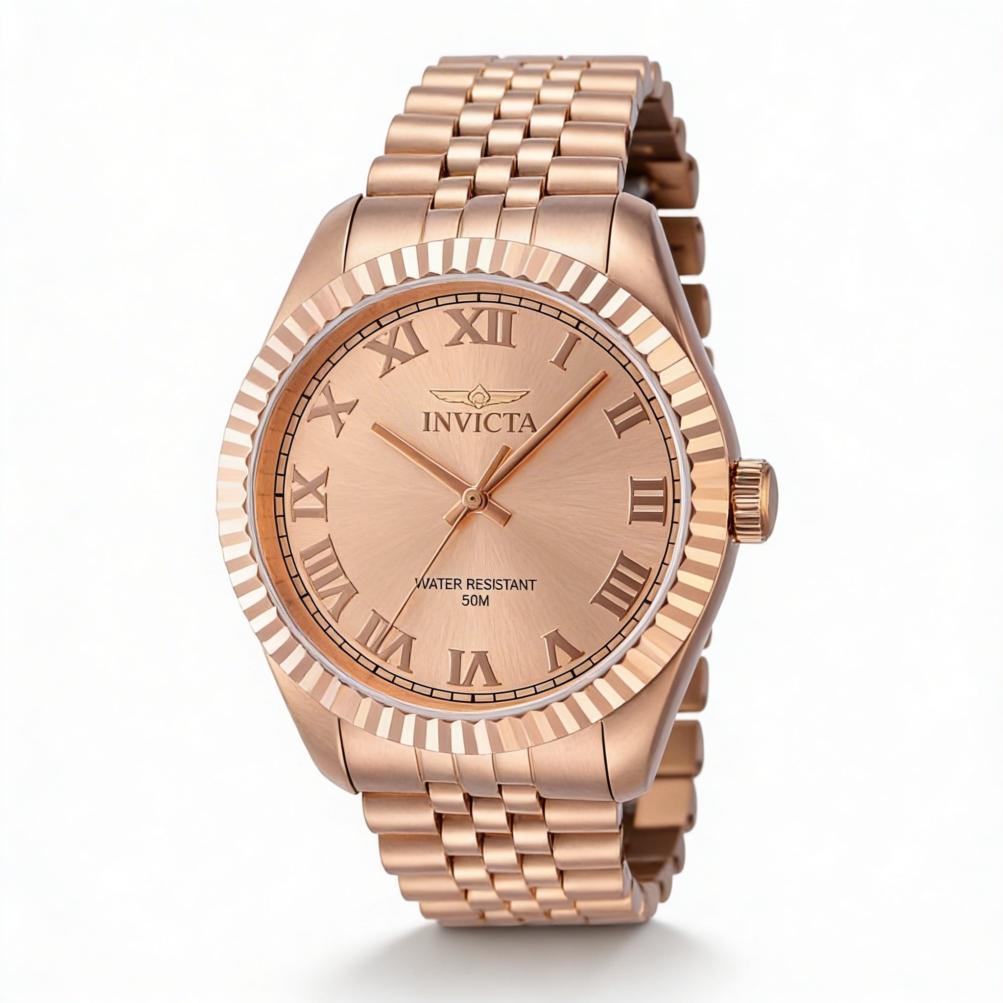 Invicta Specialty 47407 Unisex Rose Gold Stainless Steel Quartz Bracelet Watch 43mm 5 Bar Water Resistant, Photo 1