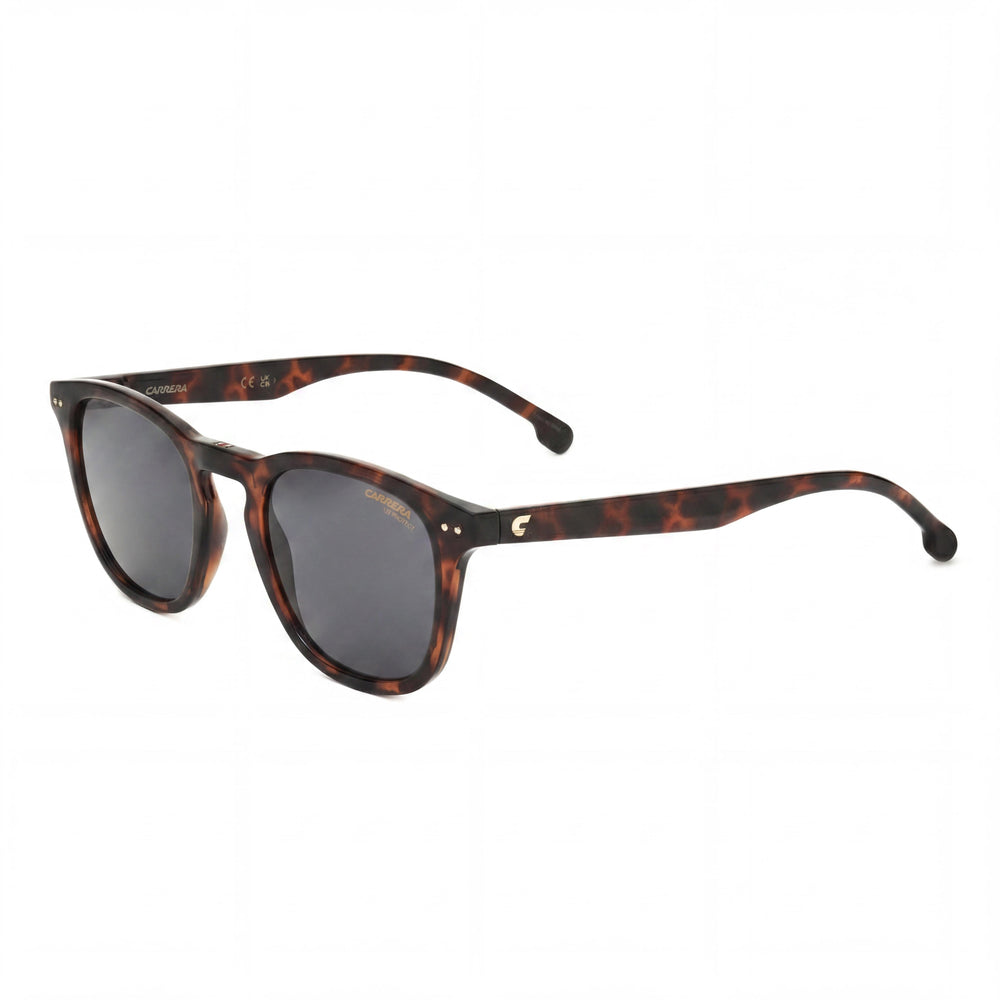 Gafas de sol Carrera 2032T/S Classic unisex para niños, montura de propionato, lentes de policarbonato, protección UV color Habana, 48-21-135