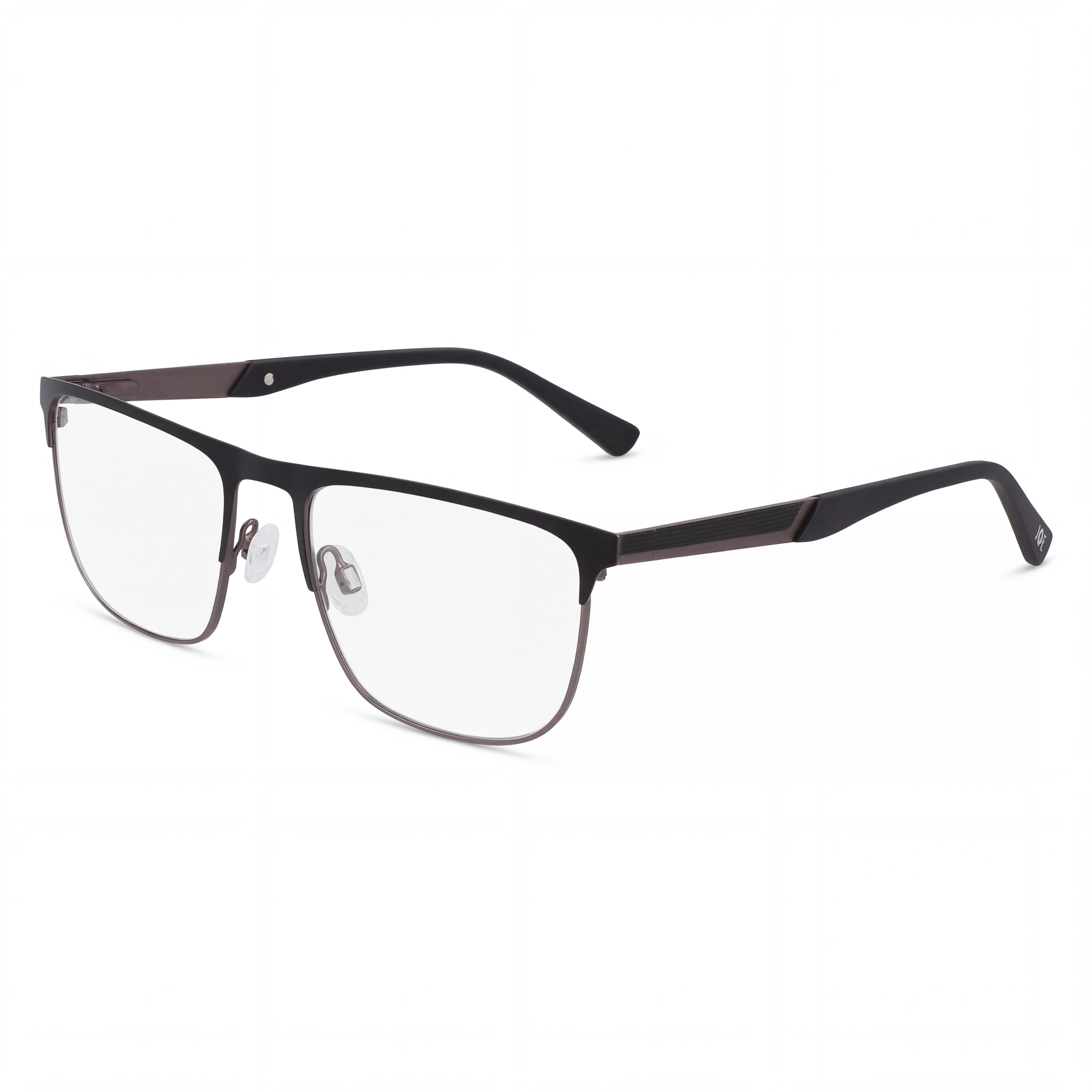 JOE Joe4103 Men's Blackjack Acetate Frame Eyeglasses with Polycarbonate Lenses, Size 55/18/145, Photo 1