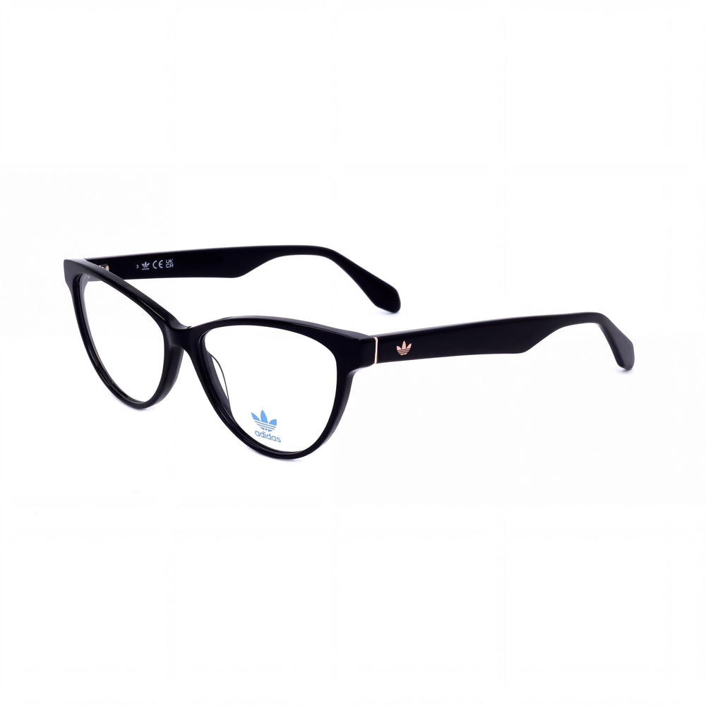 Adidas Originals Casual Men's Shiny Black Acetate Frame with Polycarbonate Lenses Eyeglasses 54mm