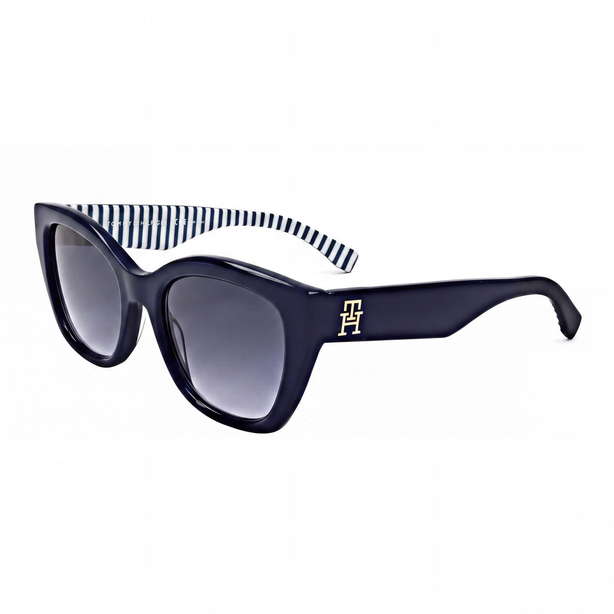 Tommy Hilfiger Th 1980/S Women's Blue Acetate UV Protected Sunglasses Dark Blue Gradient 52mm, Photo 1