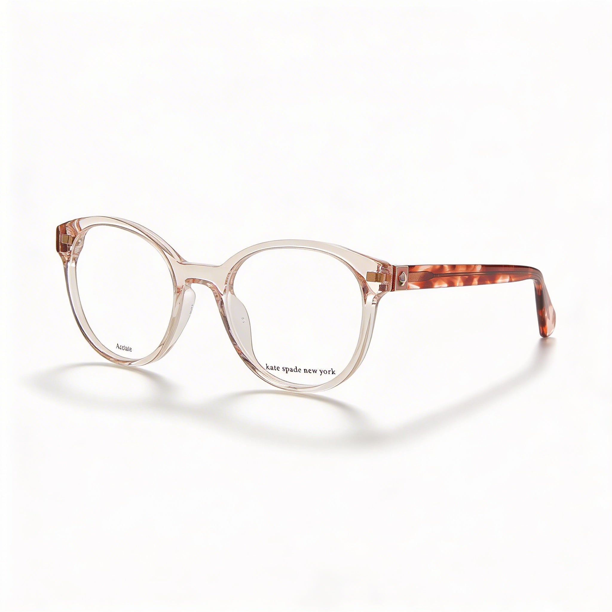 kate spade new york Marcilee Women's Pink Acetate Frame Polarised Lenses 48mm Lens Width 19mm Bridge 140mm Temple Eyewear, Photo 1