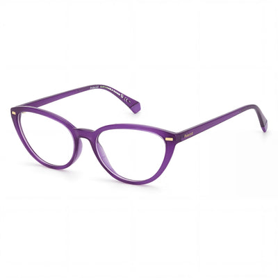 Gafas Polaroid Pld D432 para hombre, montura violeta inyectada, sin policarbonato, 53 mm