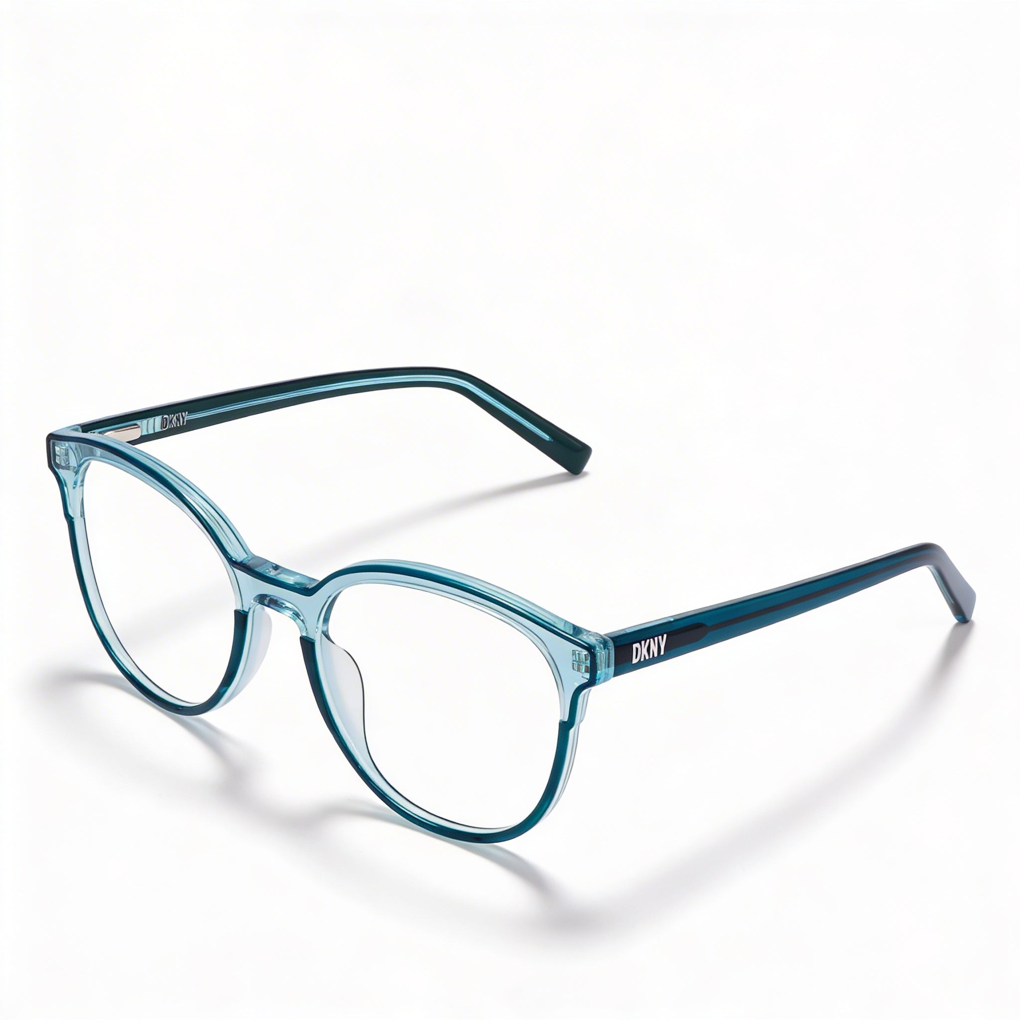 DKNY Classic Women's Acetate Frame Eyewear in Double Sage, Lens Width 50mm, Bridge 18mm, Temple 140mm, Photo 1