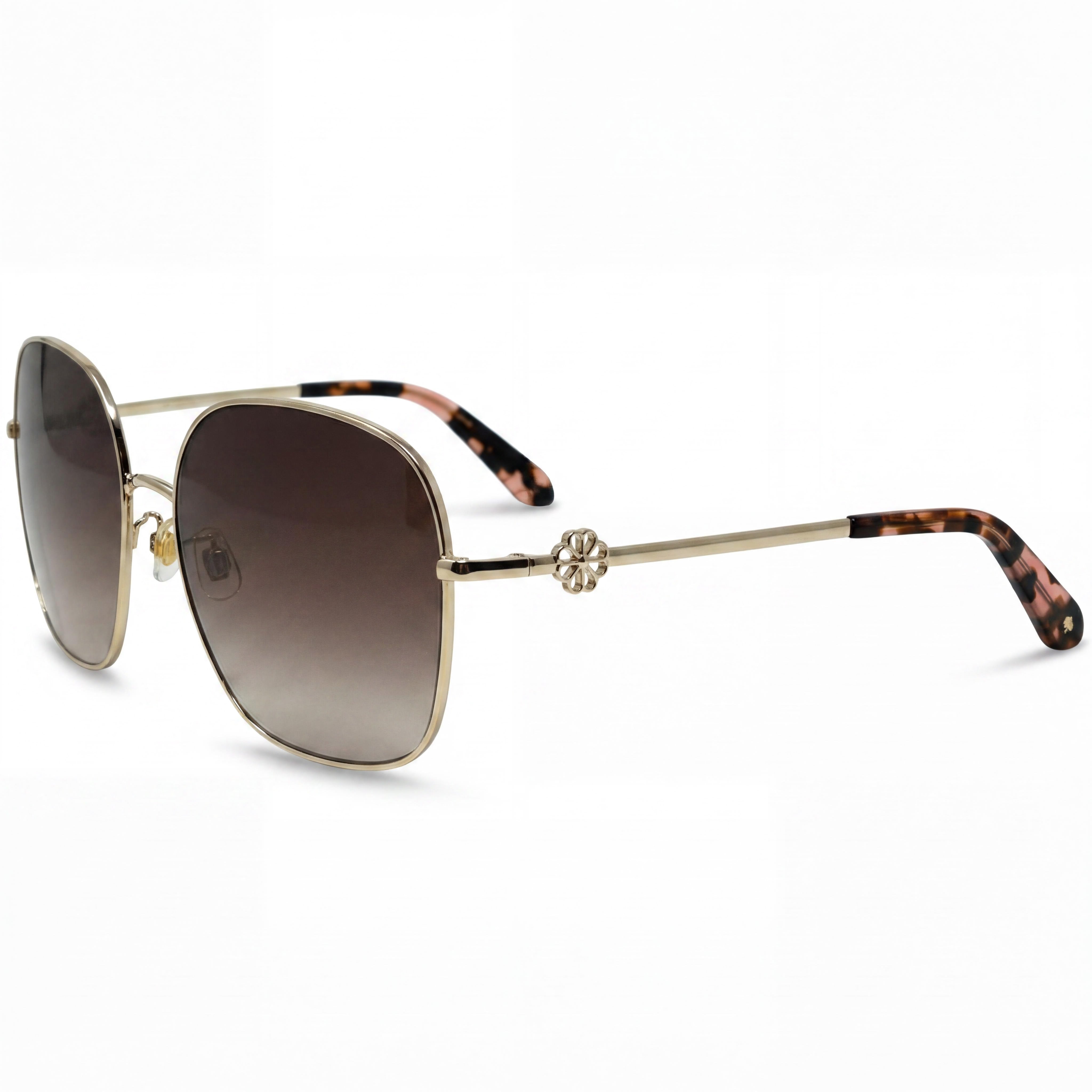Kate Spade New York Talya/F/S Gold Havana Sunglasses for Women, 59mm, Photo 1