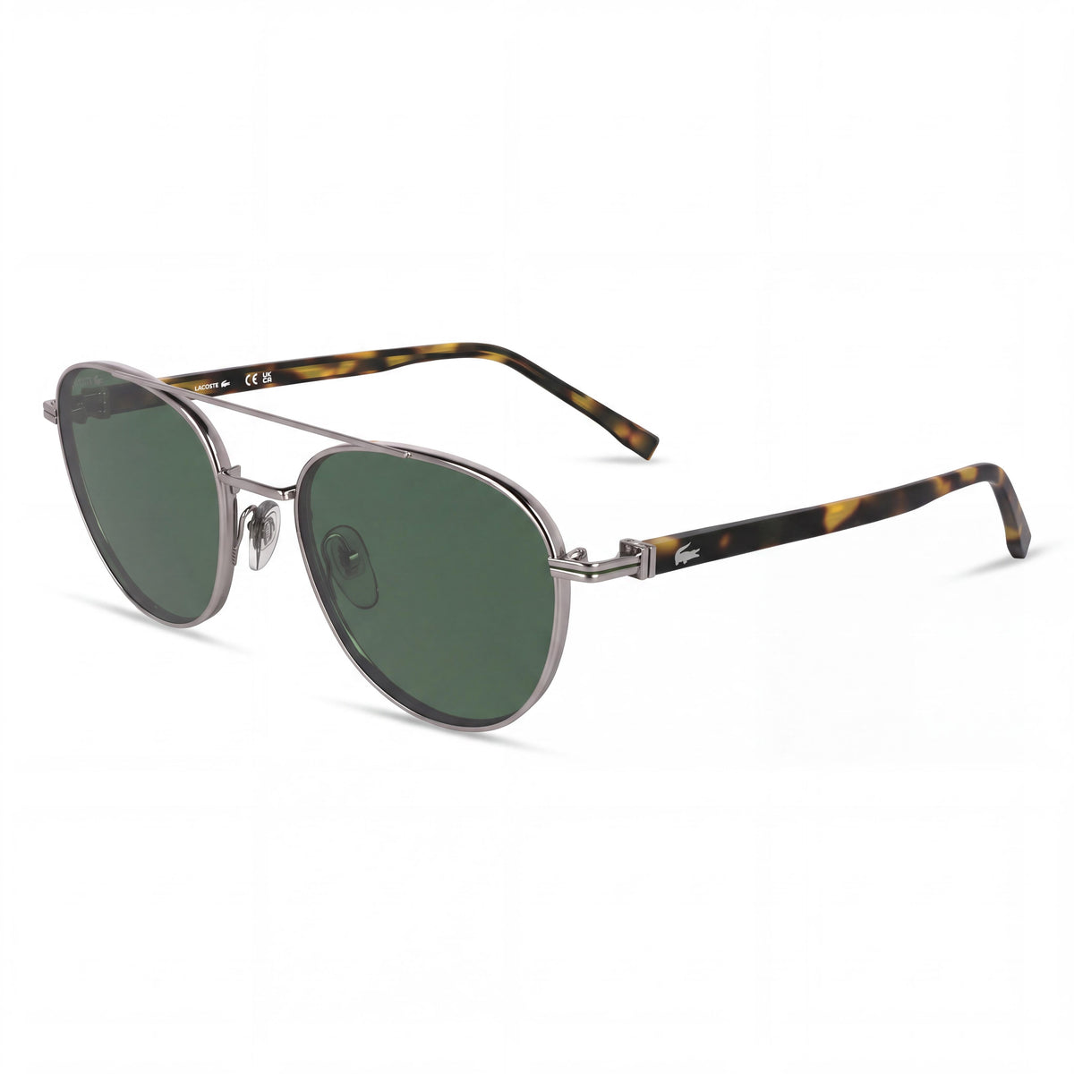 Lacoste L271s N Men's Classic Style Eyeglasses Featuring a Gunmetal Metal Frame, 54mm Lens Width, Photo 1