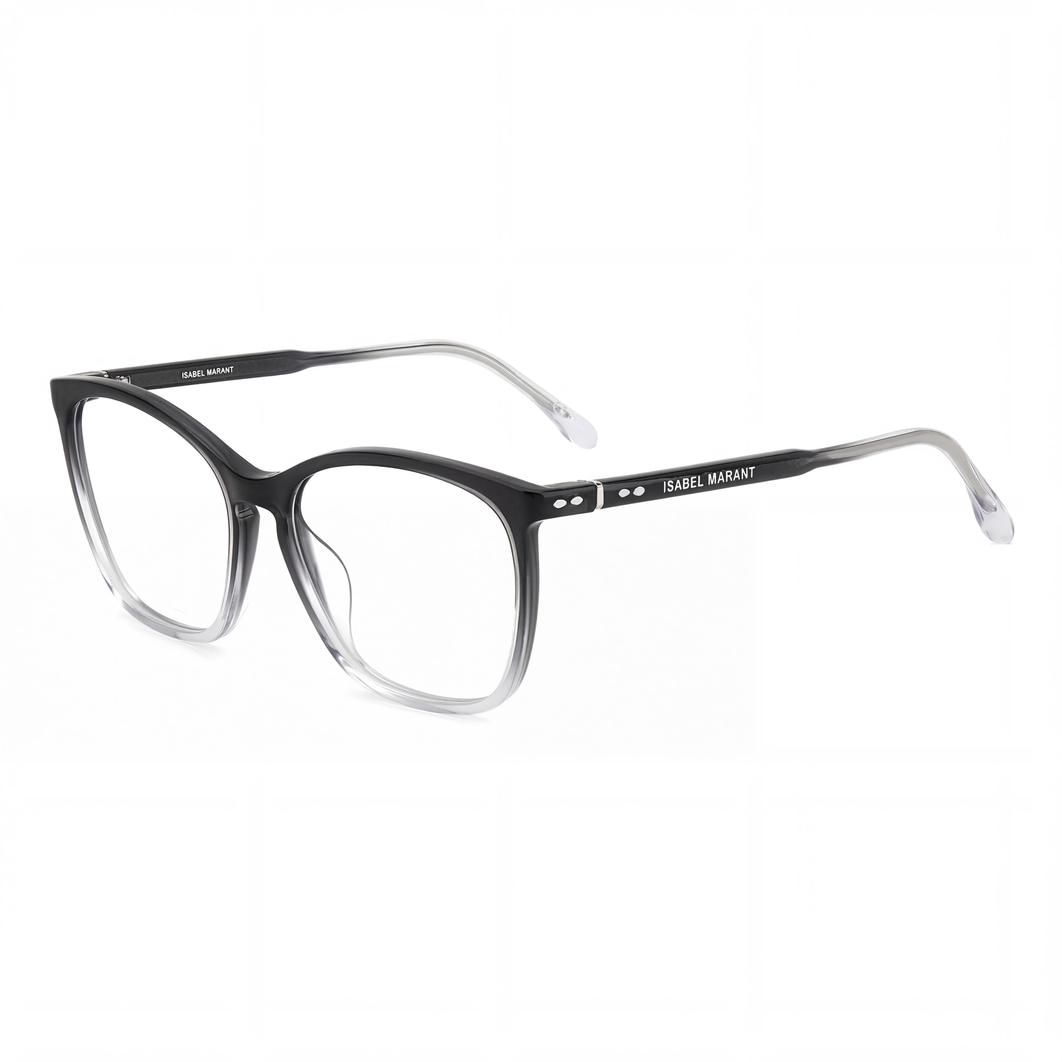 Isabel Marant Minimalist Women's Grey Crystal Acetate Grey Shade Lens Sunglasses 54mm, Photo 1