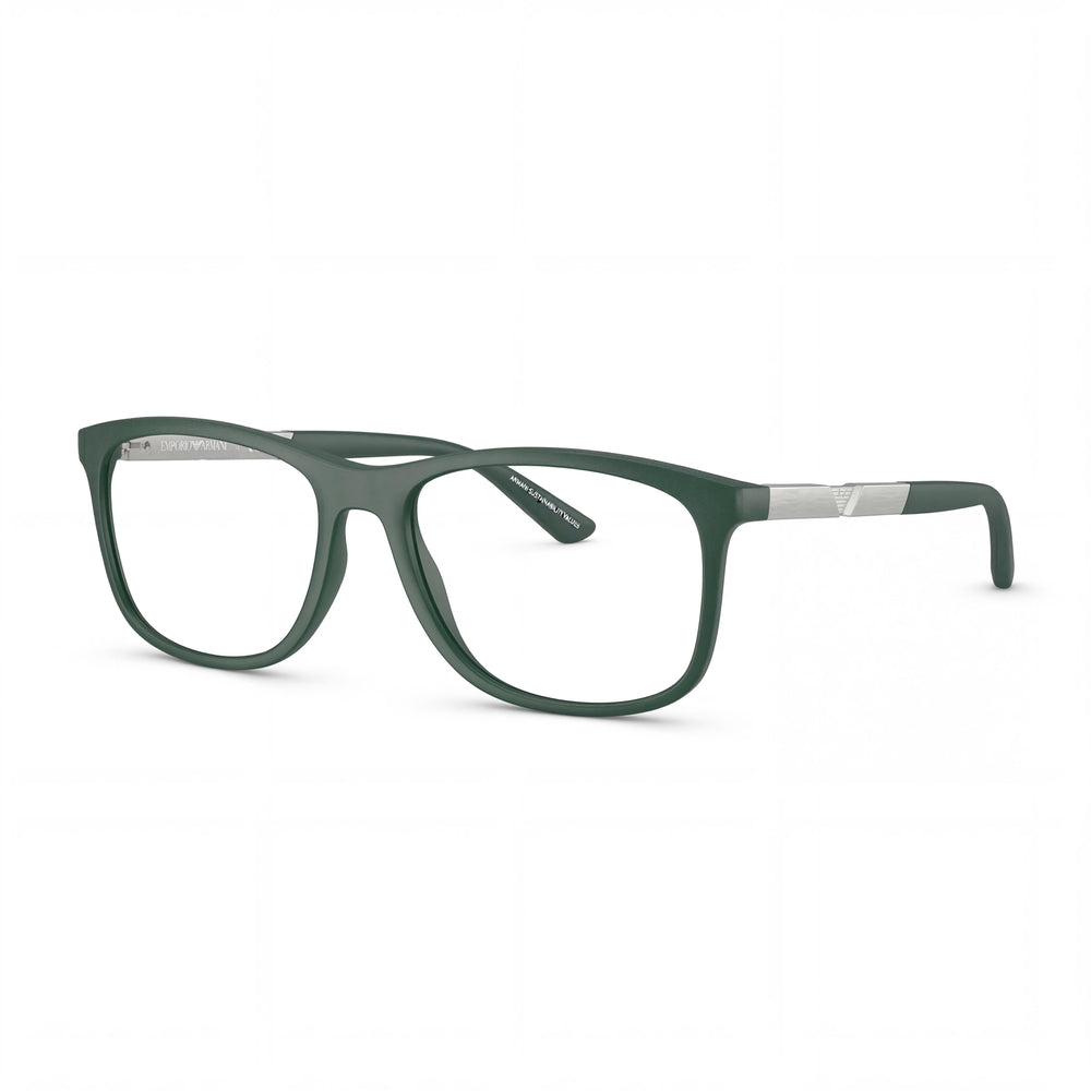 Emporio Armani Ea3247 Women's Eyeglasses, Plastic Frame, Matte Dark Green, 53mm Lens Width