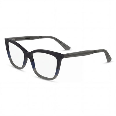 Calvin Klein CK23545 Black Blue Square Eyeglasses Unisex, Acetate 53mm