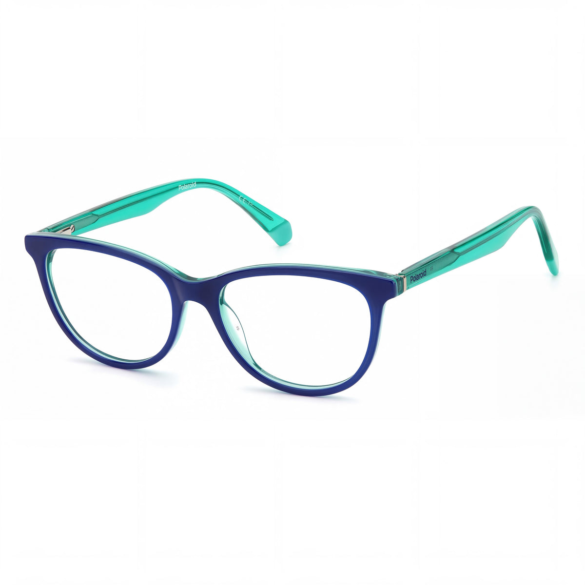 Polaroid Sunglasses Pld D395 Women's Blue Aqua Plastic Polycarbonate Non Polarized Optical Frames 52-16-145mm, Photo 1