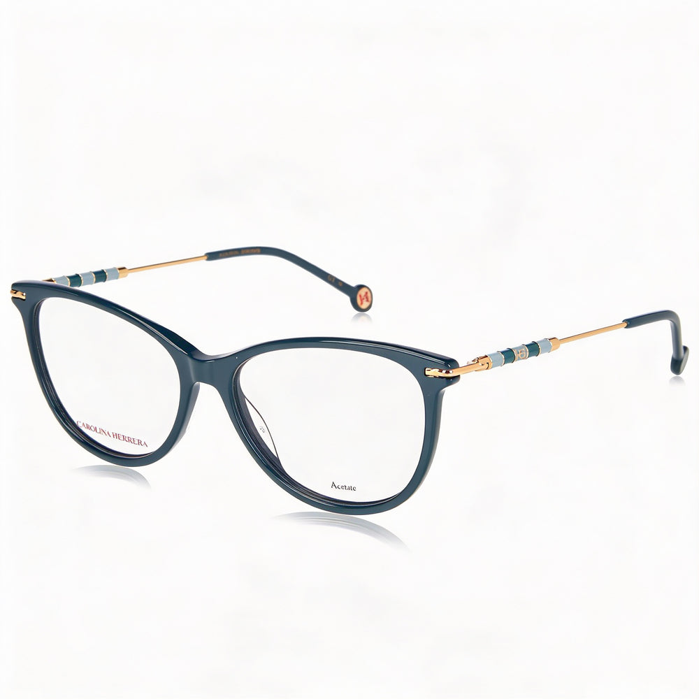 Carolina Herrera Ch 0043 Women's Optical Frames with Plastic Frame and Polycarbonate Lenses, Size 53-15-145