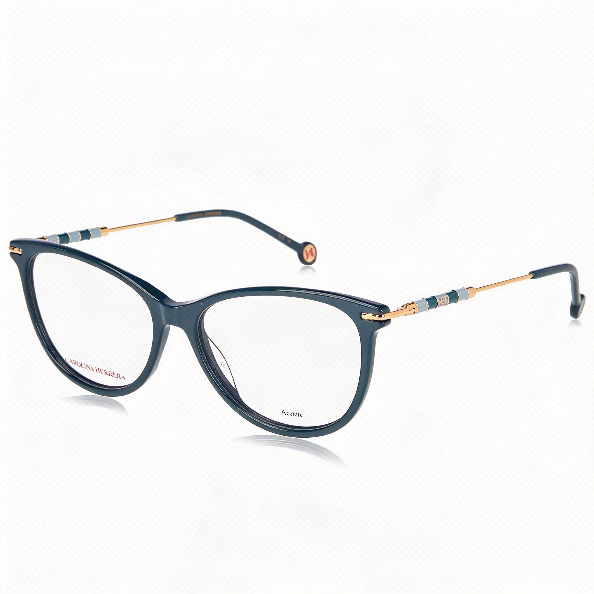 Carolina Herrera Ch 0043 Women's Optical Frames with Plastic Frame and Polycarbonate Lenses, Size 53-15-145, Photo 1