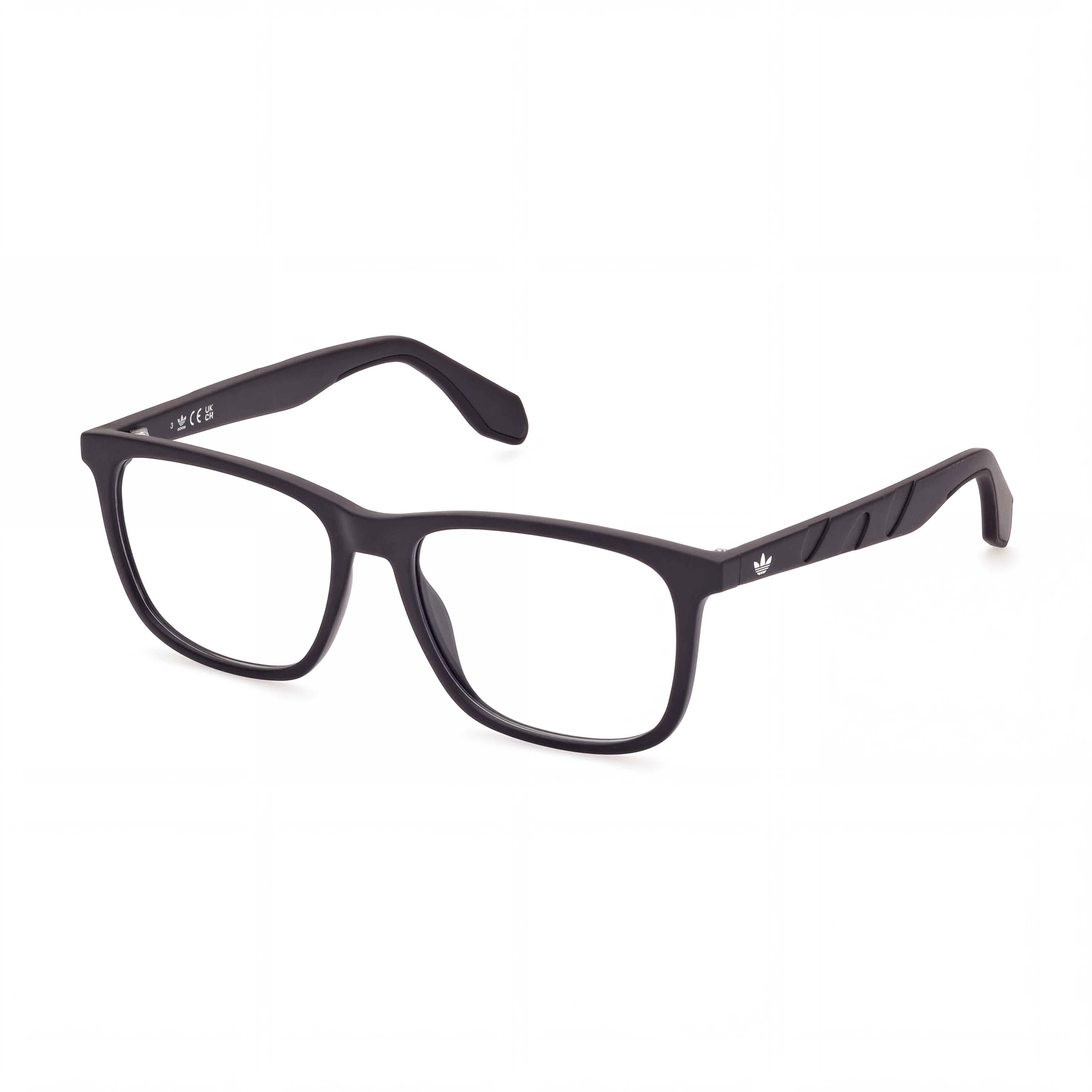 adidas Originals Men's navigator Injected Matte Black Frame Polycarbonate Non- 54mm Eyeglasses, Photo 1