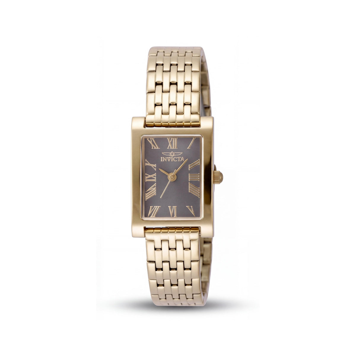 Invicta Angel 49076 Women's Gold 19mm Stainless Steel Bracelet Watch Grey Dial, Photo 1