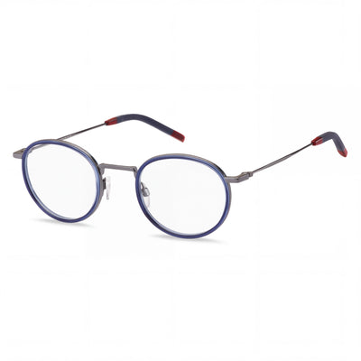 Tommy Hilfiger Men's 1815 Classic Blue Metal Glasses with 49mm Lens Width, 24mm Bridge, and 150mm Temples