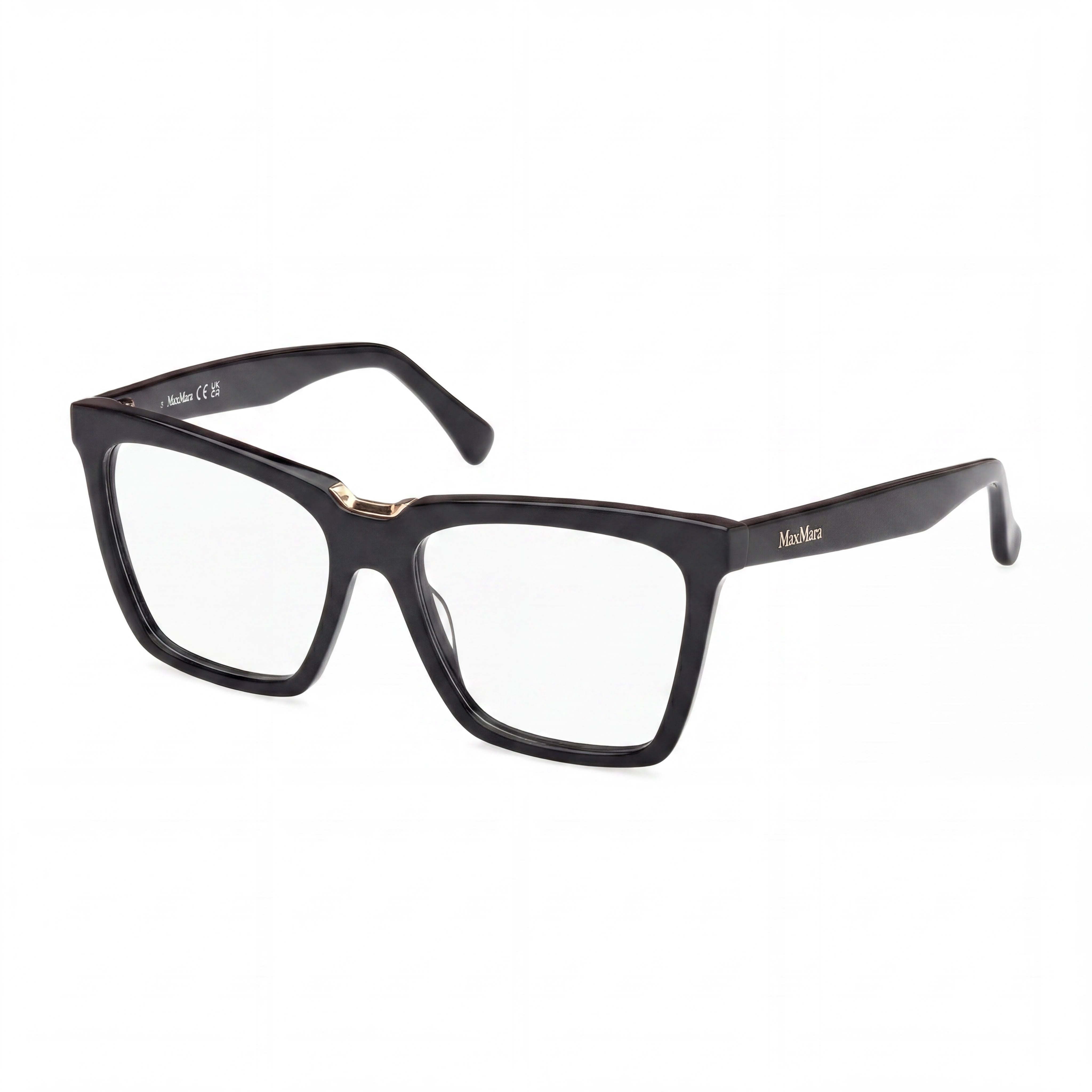 MaxMara Mm5111 Men's Shiny Black Plastic Sunglasses 54mm, Photo 1