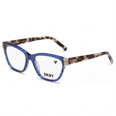 Gafas de sol DKNY modernas para hombre de acetato cobalto hueso carey 53mm