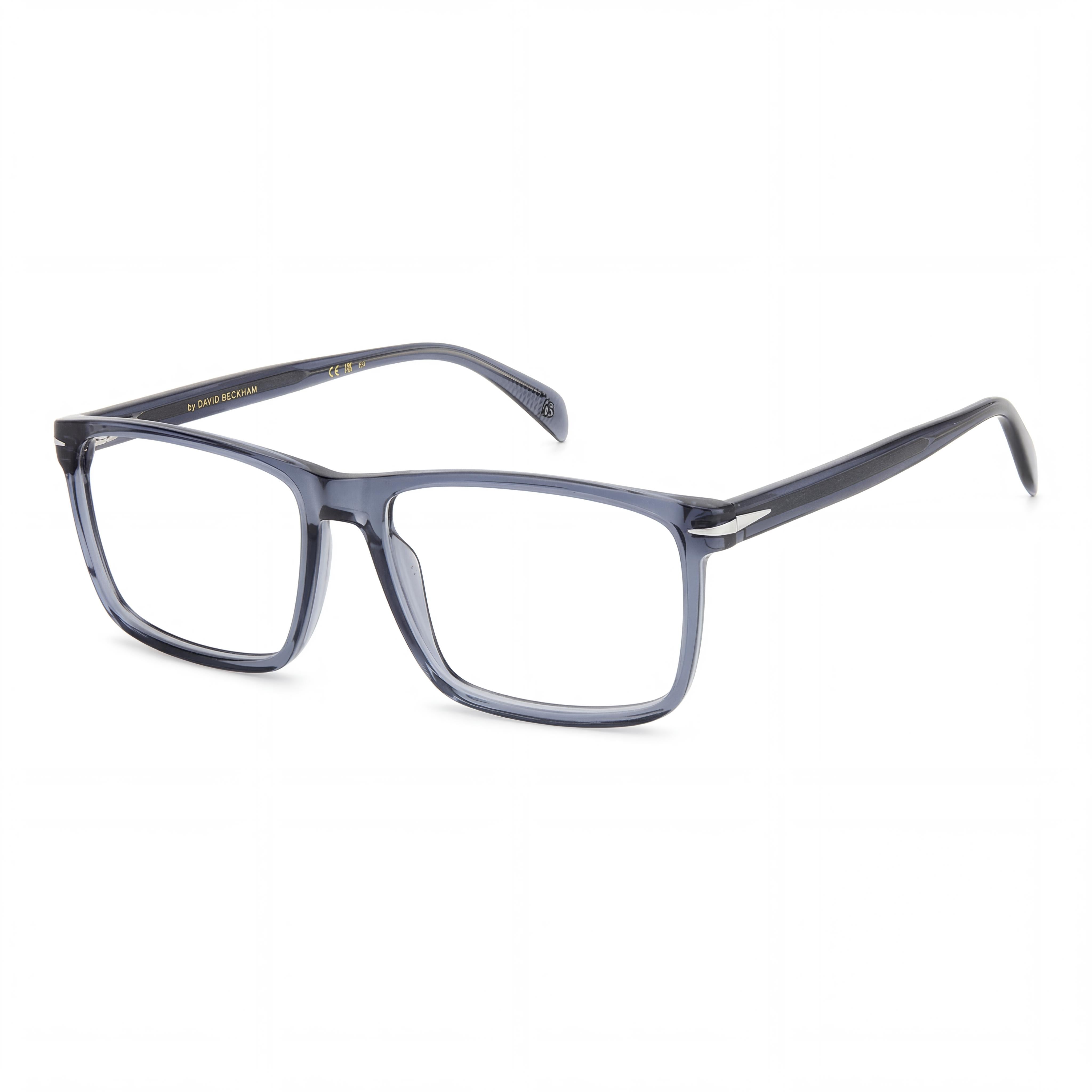 Beckham Men's Casual Style Eyewear with Acetate Frame and Clear Plastic Lenses, 58mm Lens Width, Photo 1