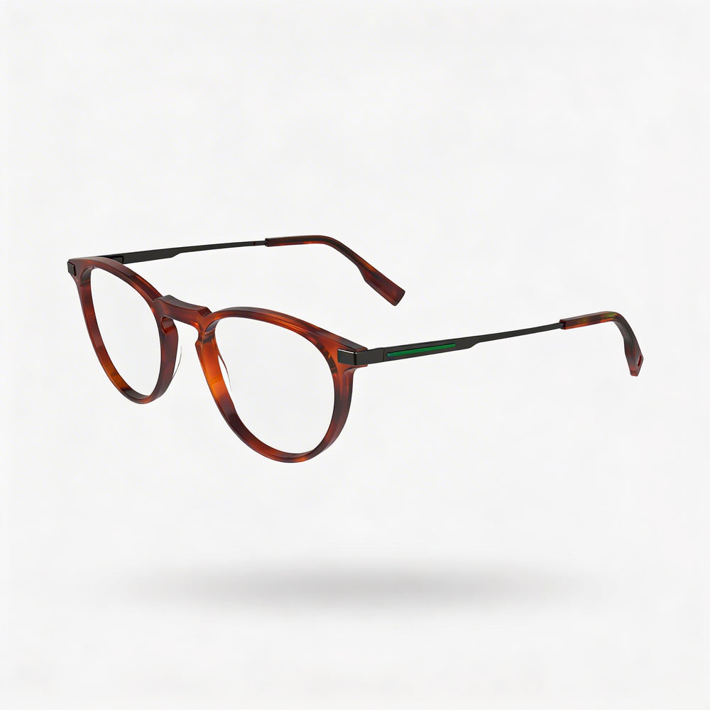 Gafas de acetato Lacoste L2941 para mujer, color rubio habano, ancho de lente de 50 mm